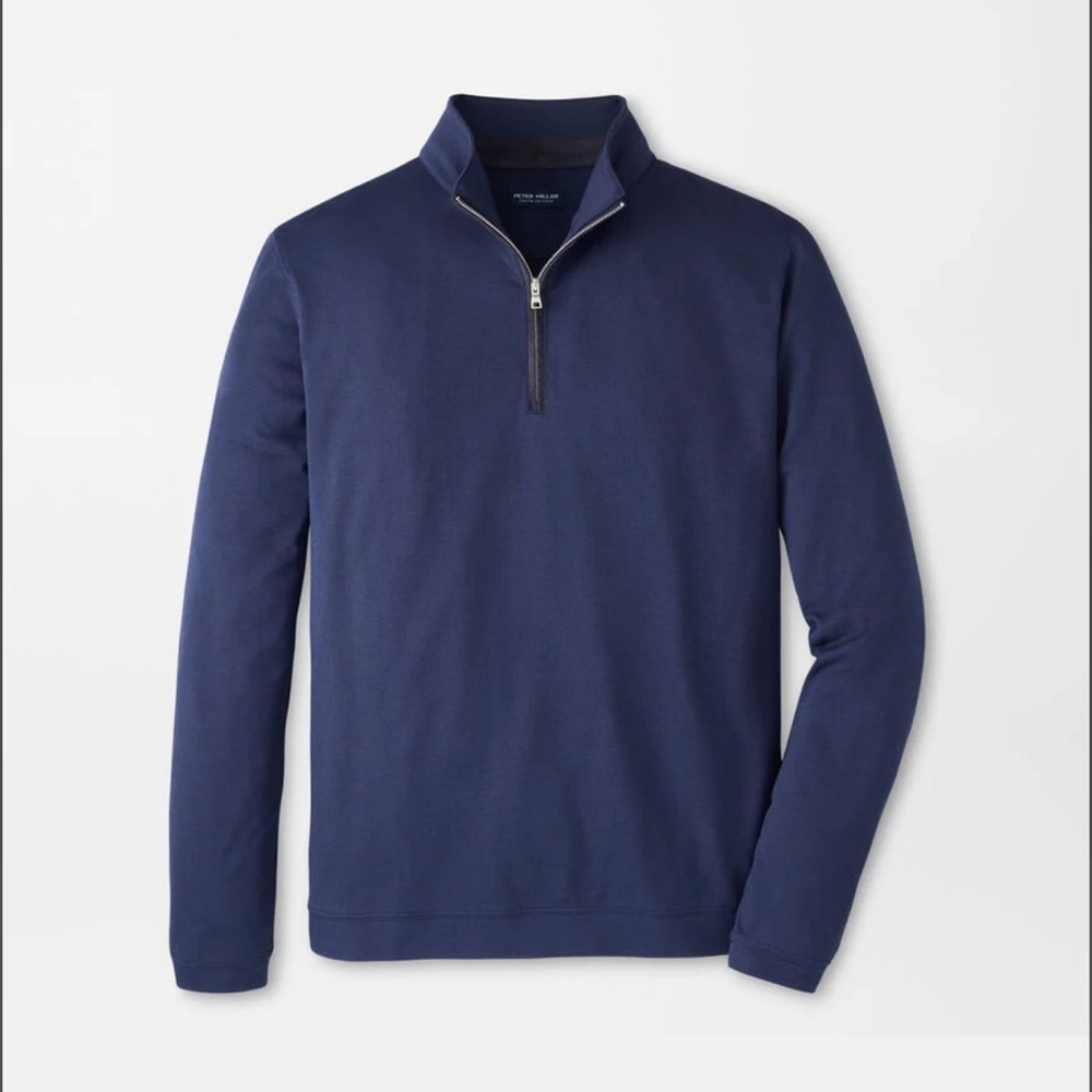 Albatross Cotton-Blend Piqué Quarter-Zip